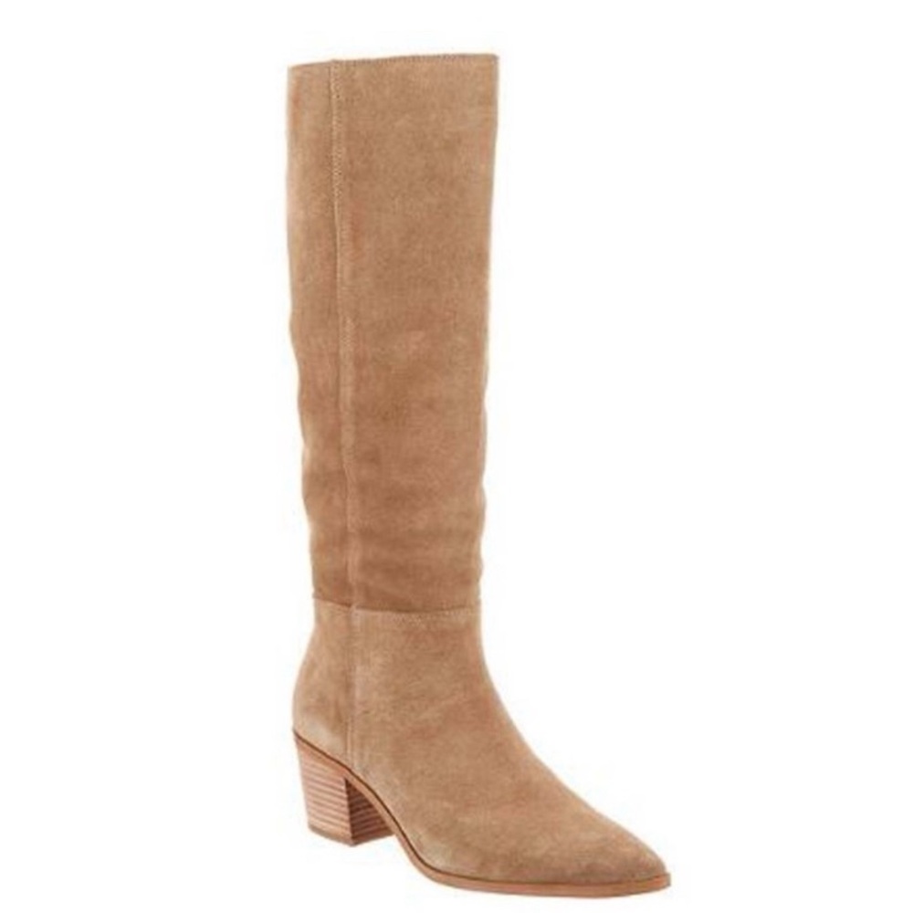 Suede “shane” boots